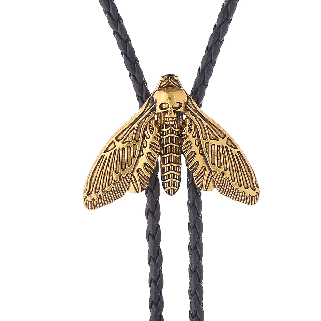 Fashion Animal Moth Bolo Tie - - Women Formal Wear Western incelemesi ve fiyatı