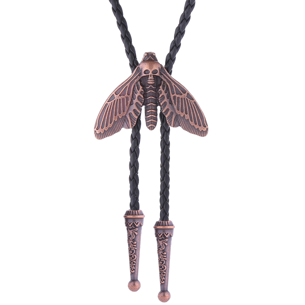 Fashion Animal Moth Bolo Tie - - Women Formal Wear Western incelemesi ve fiyatı