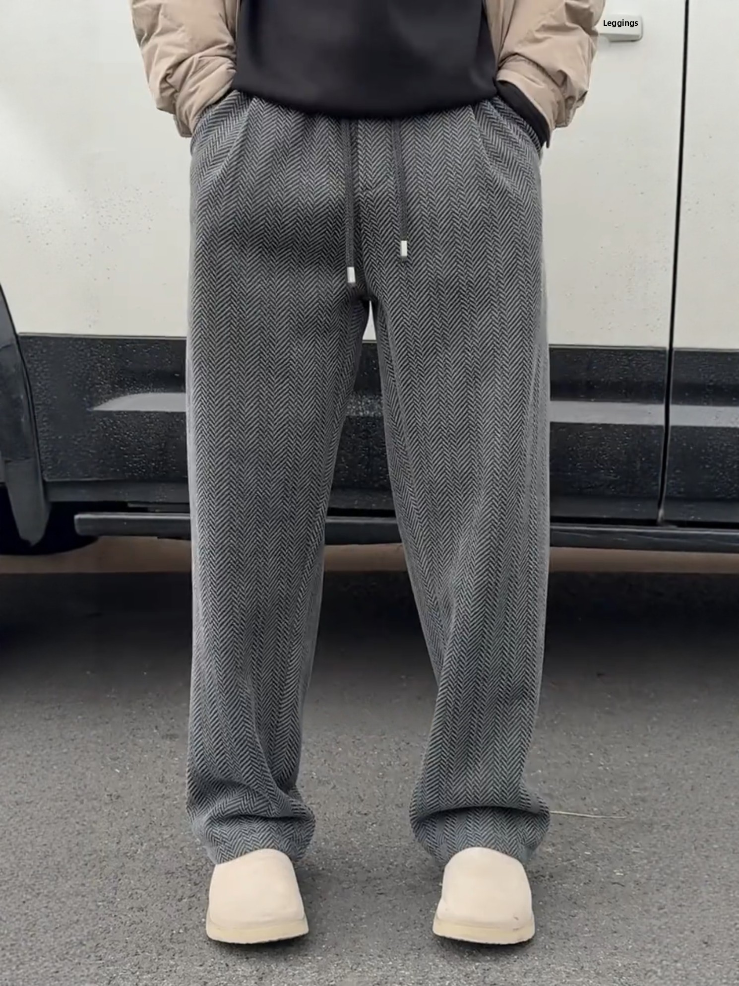 Men's Winter Thiened Fce Lined - Tailored Trouser Wide incelemesi ve fiyatı