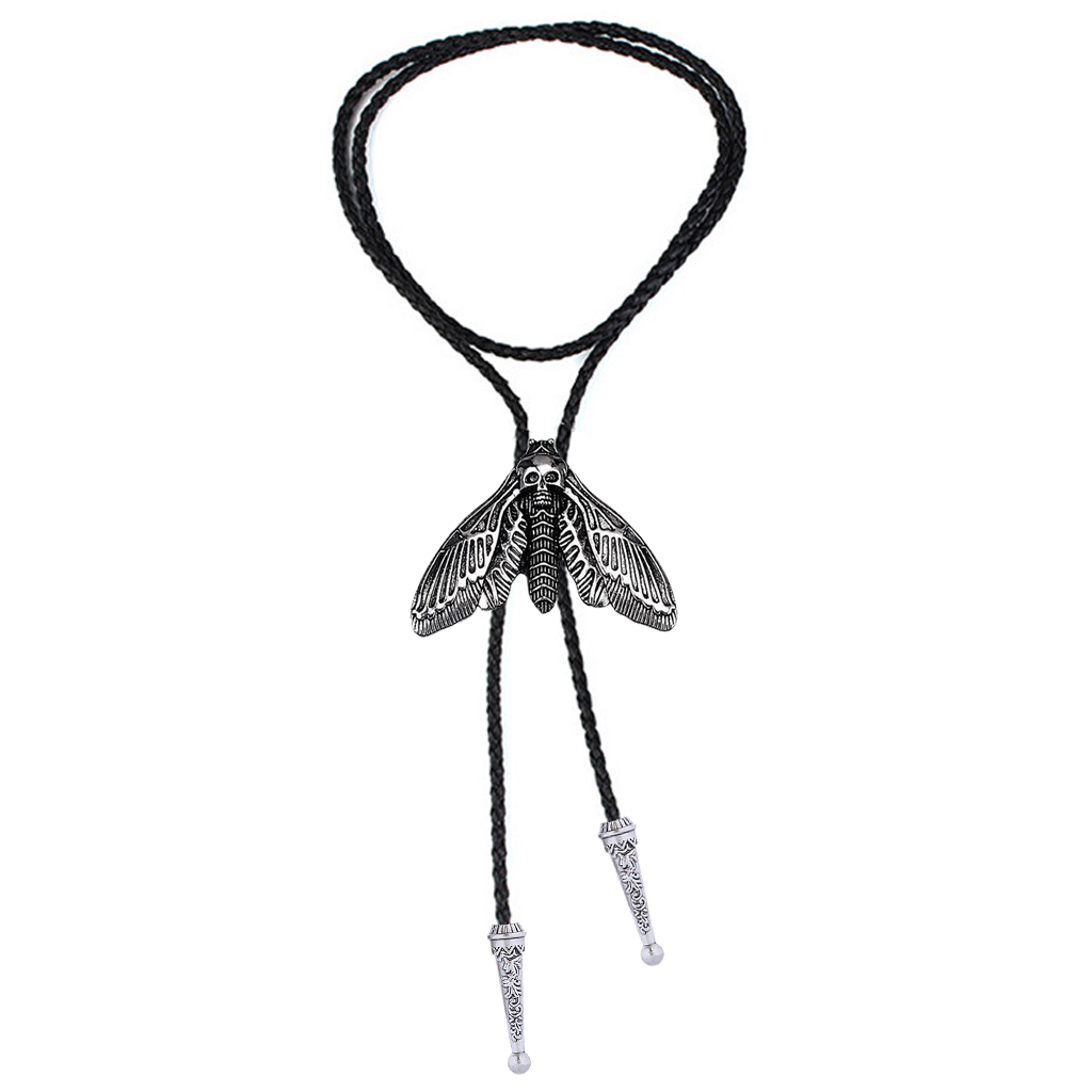 Fashion Animal Moth Bolo Tie - - Women Formal Wear Western incelemesi ve fiyatı