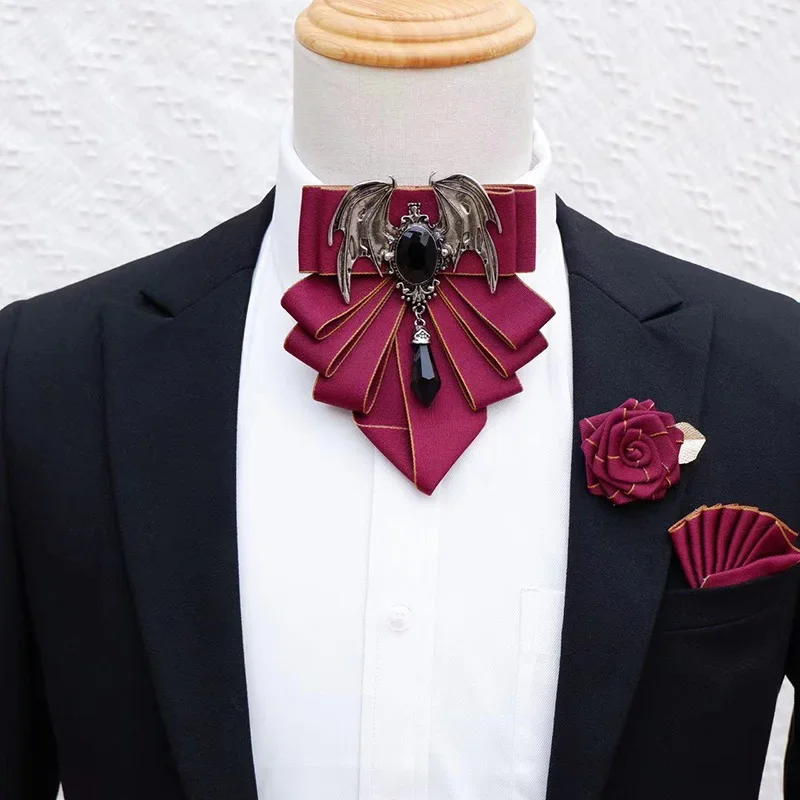 Men's Bow Tie Brooch Set Briti - Women Formal Wear Shirts incelemesi ve fiyatı