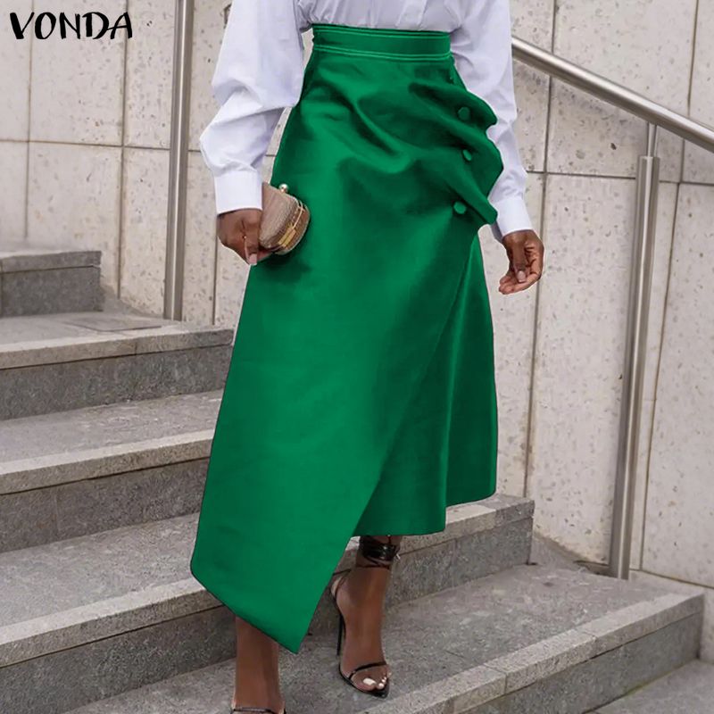 VONDA Plus Size 5XL Elegant Wo - Pencil Skirt Midi incelemesi ve fiyatı
