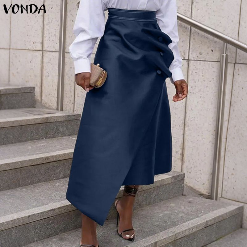 VONDA Plus Size 5XL Elegant Wo - Pencil Skirt Midi incelemesi ve fiyatı