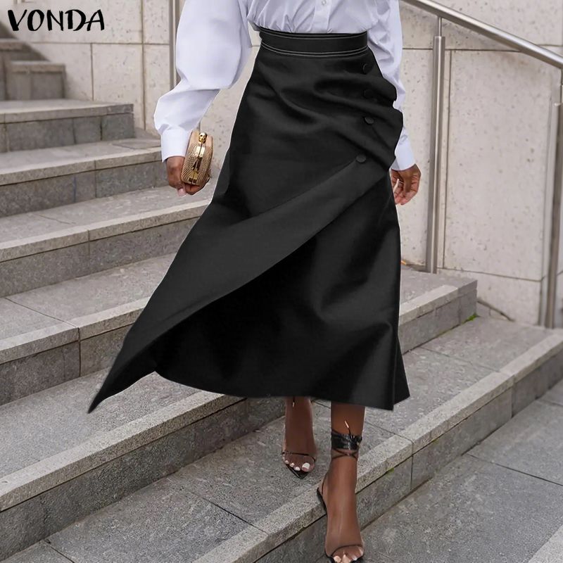 VONDA Plus Size 5XL Elegant Wo - Pencil Skirt Midi incelemesi ve fiyatı