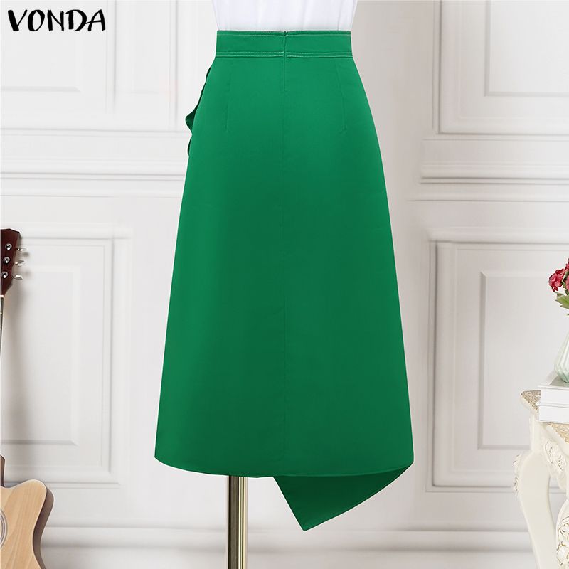 VONDA Plus Size 5XL Elegant Wo - Pencil Skirt Midi incelemesi ve fiyatı