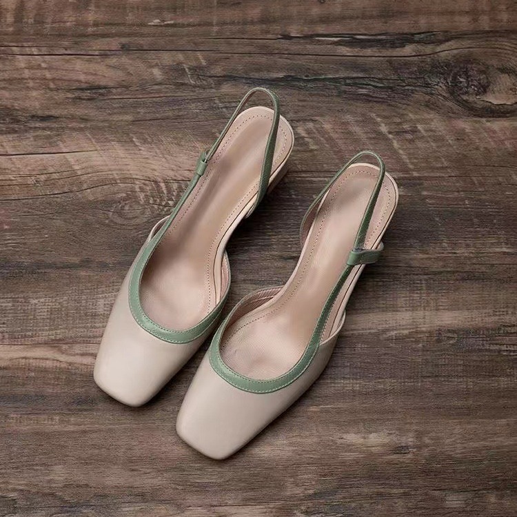 Fashion Square Toe Thick Heel  - Women'S Work Fashion incelemesi ve fiyatı
