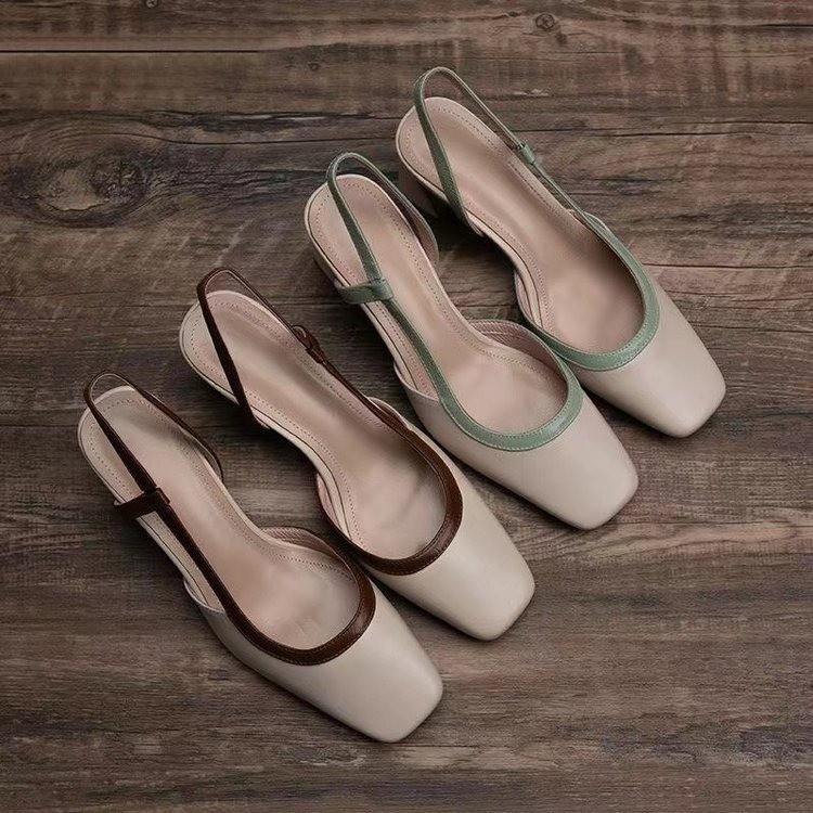Fashion Square Toe Thick Heel  - Women'S Work Fashion incelemesi ve fiyatı