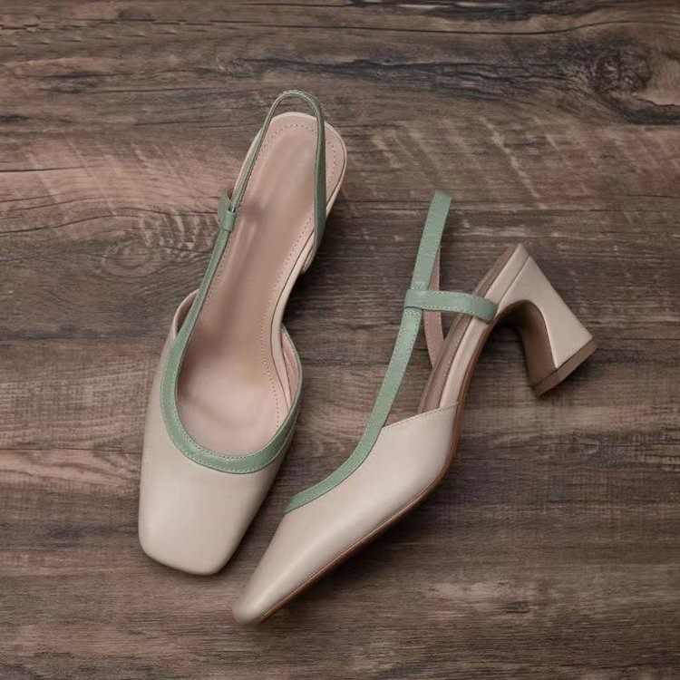 Fashion Square Toe Thick Heel  - Women'S Work Fashion incelemesi ve fiyatı