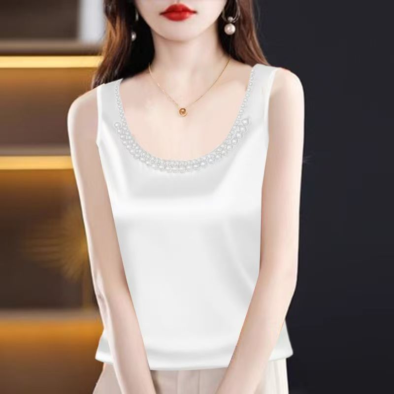 Solid Satin Silk Camisole Crop - Silk Camisole Work incelemesi ve fiyatı