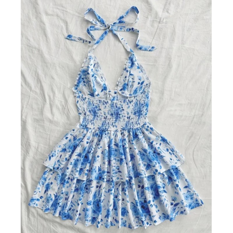 Women Vacation Style Retro Sho - Wrap Dress Work incelemesi ve fiyatı