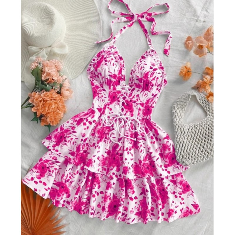 Women Vacation Style Retro Sho - Wrap Dress Work incelemesi ve fiyatı