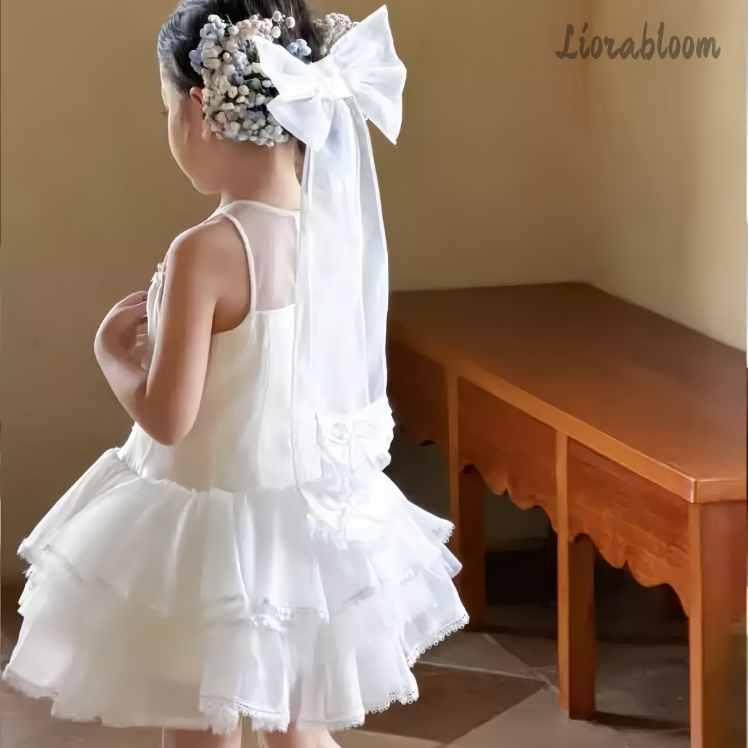 Girls' White Embroidered Forma - Women'S Formal Wear For A Wedding incelemesi ve fiyatı