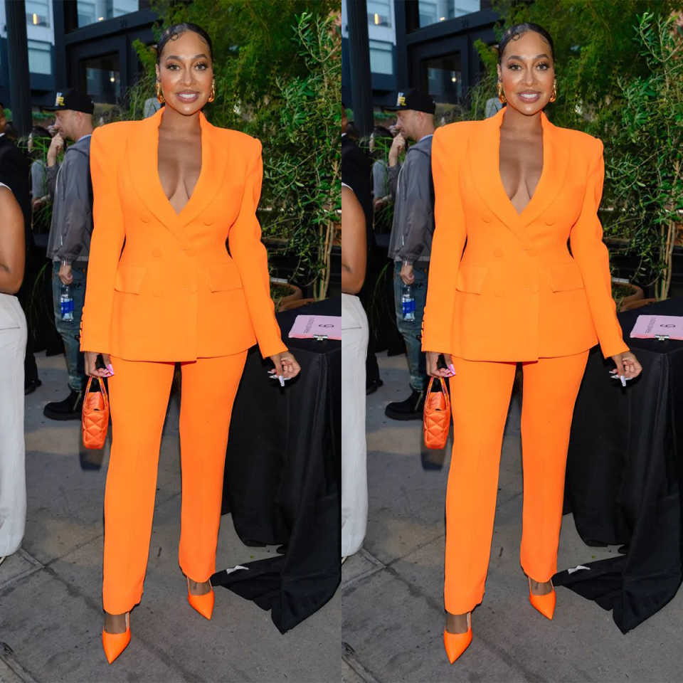 Customized Orange Spring Women - Women Formal Wear Designers incelemesi ve fiyatı