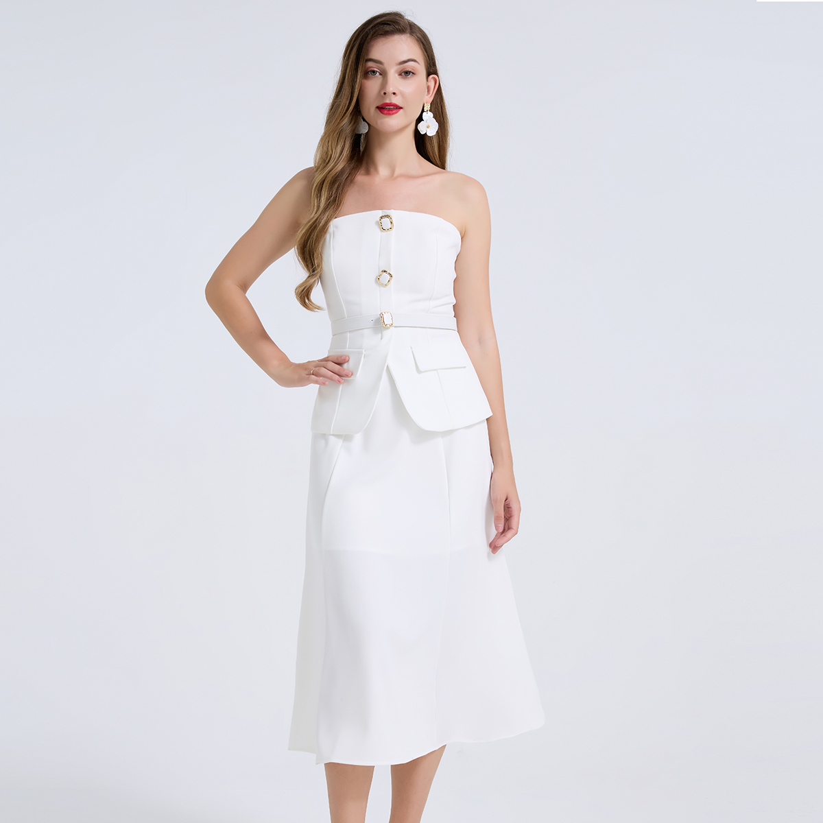 Elegant 2 Piece Women's Outfit - Women Formal Wear For Meeting incelemesi ve fiyatı