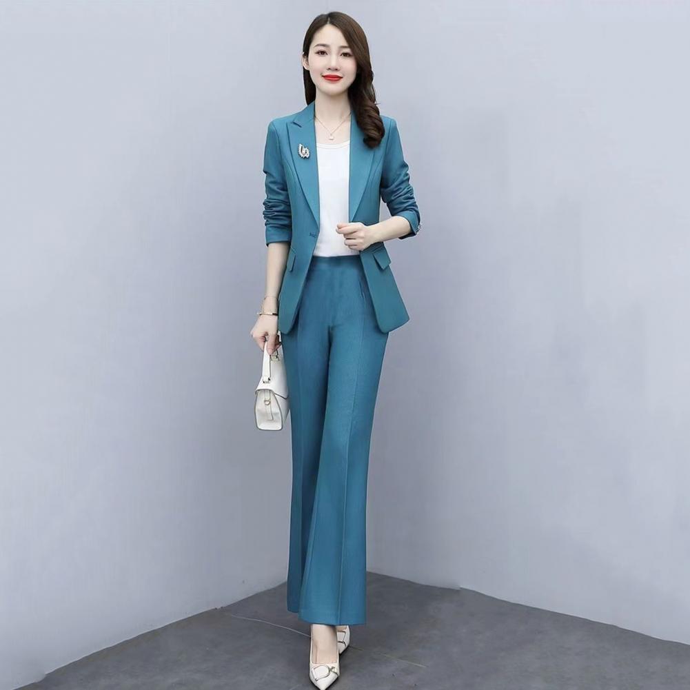 2 Pcs/Set Lady Formal Coat Pan - Women'S Formal Wear Suits incelemesi ve fiyatı