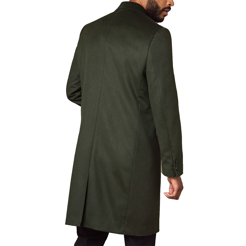 Luxury 100% Wool Long Coat For - Tailored Coat Wool incelemesi ve fiyatı