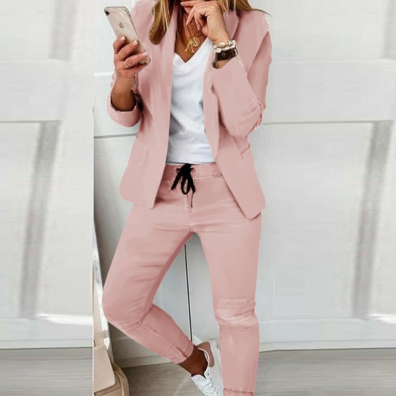 Women's Monochrome Casual Busi - Monochrome Suit Set incelemesi ve fiyatı