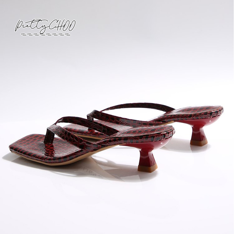 Crocodile Print Kitten Heel Fl - Kitten Heel Women incelemesi ve fiyatı